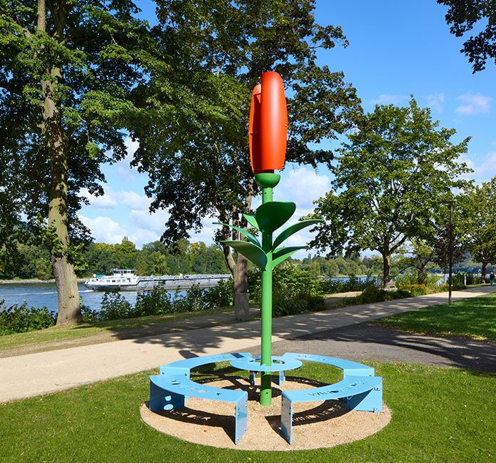 Eine Blume für Hermann Honnef